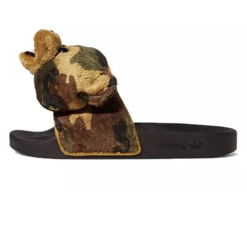 JEREMY SCOTT Adilette Teddy Slides! - Picture 3 of 5